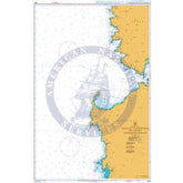 British Admiralty Nautical Chart 1985: Mediterranean Sea, Ajaccio to Oristano including Bonifacio Strait